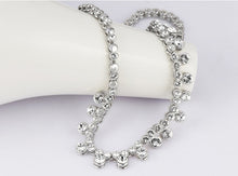 Load image into Gallery viewer, CDE Niki bracelet with rhodium plating embellished with Swarovski crystals