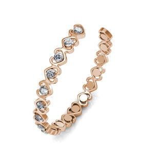 Destiny Grace Bracelet with Swarovski Crystals - Rose