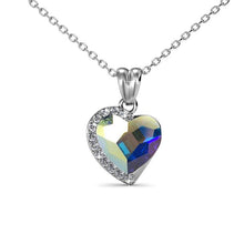 Load image into Gallery viewer, Destiny Leah Heart set with Swarovski Crystals