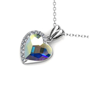 Destiny Leah Heart set with Swarovski Crystals