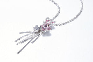 CDE Butterfly Falls Necklace with Swarovski Crystals