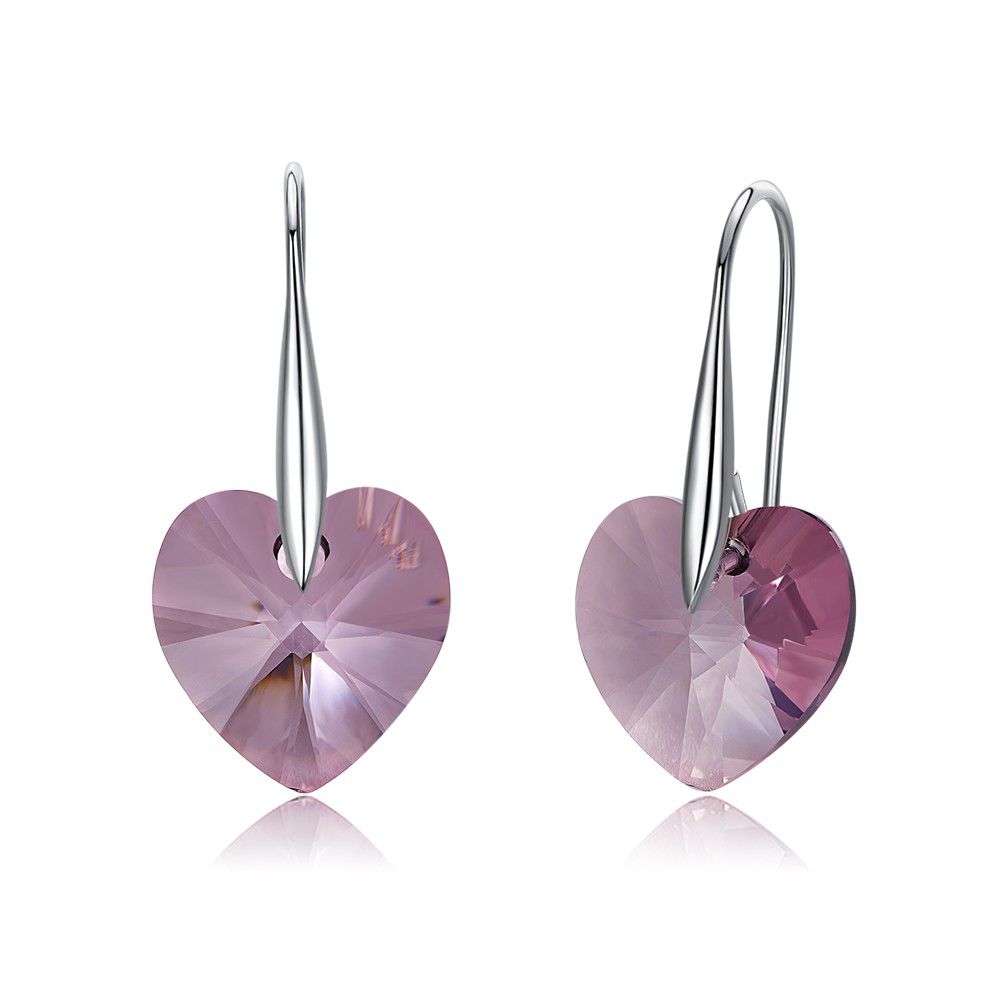 CDE 925 Sterling Silver Tessa earrings with Swarovski Crystals
