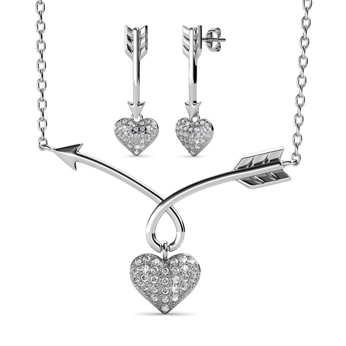 Destiny Cupid's Arrow set with Swarovski Crystals