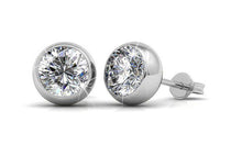 Load image into Gallery viewer, Destiny Lunar 7 pair Earrings set with Swarovski Crystals