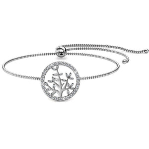 Destiny Tree of Life Bracelet with Swarovski Crystals