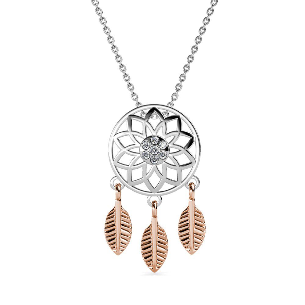 Destiny Dream Catcher Necklace with Swarovski Crystals