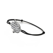 Load image into Gallery viewer, Destiny hand of Hamsa Bracelet with Crystals From Swarovski®