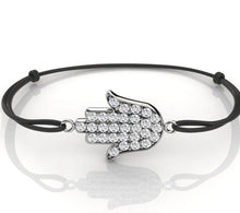 Load image into Gallery viewer, Destiny hand of Hamsa Bracelet with Crystals From Swarovski®