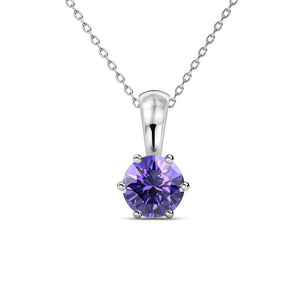 Destiny Tanzanite Set With Crystals From Swarovski in a Macaroon Case