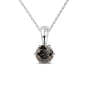 Destiny Silver Night Set With Crystals From Swarovski in a Macaroon Case