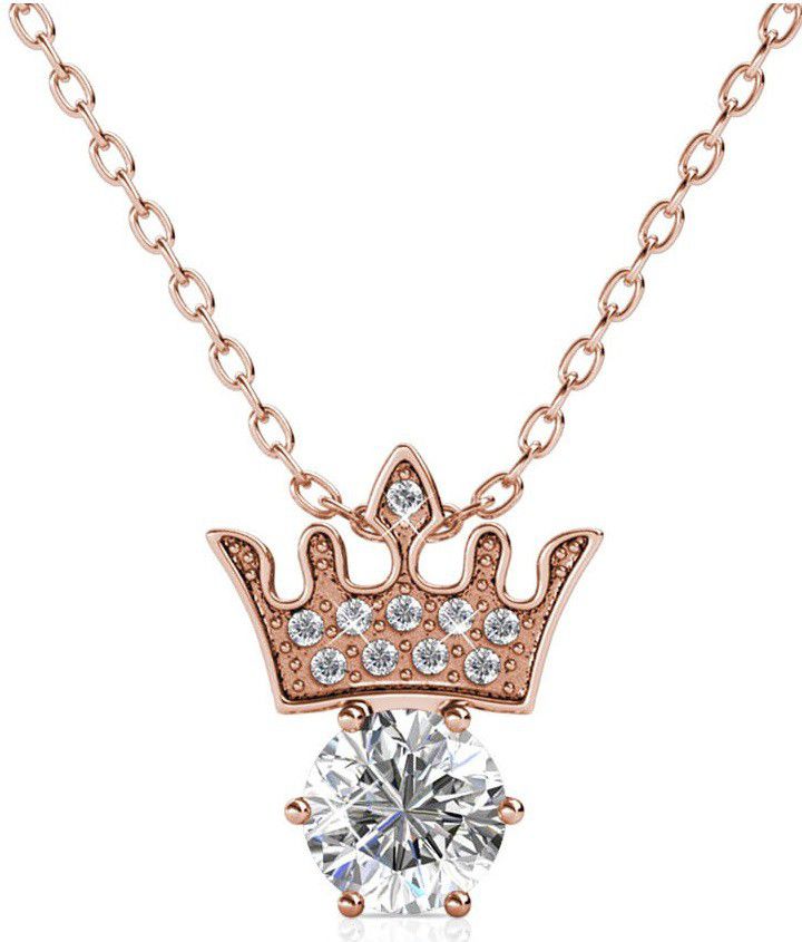 Destiny Crown Jewel Pendant With Crystals From Swarovski