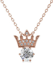 Load image into Gallery viewer, Destiny Crown Jewel Pendant With Crystals From Swarovski