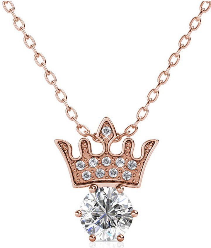 Destiny Crown Jewel Pendant With Crystals From Swarovski