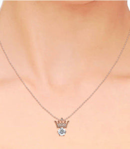 Destiny Crown Jewel Pendant With Crystals From Swarovski