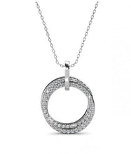 Load image into Gallery viewer, Destiny Lee Halo Necklace with Crystals From Swarovski