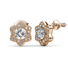 Load image into Gallery viewer, Destiny Estella Earrings with Crystals From Swarovski®-Rose gold