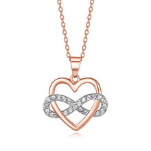 Load image into Gallery viewer, CDE Infinite Love Necklace with Swarovski Crystals