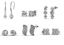 Load image into Gallery viewer, Destiny Eva Earring Set with Swarovski Crystals