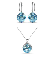 Load image into Gallery viewer, Destiny Nyla Set with Swarovski Crystals - Blue