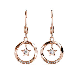 Destiny Alia Earrings with Swarovski Crystals