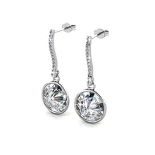 Load image into Gallery viewer, Destiny Brielle Drop Earrings with Swarovski Crystals