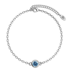 Destiny Birthstone Bracelet with Swarovski® Crystals - 12 Months Available - May/Emerald