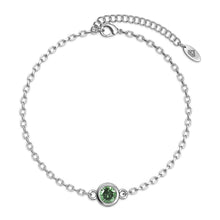 Load image into Gallery viewer, Destiny Birthstone Bracelet with Swarovski® Crystals - 12 Months Available - June/Alexandrite