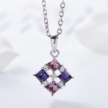 Load image into Gallery viewer, CDE 925 Sterling Silver Delilah Necklace with Swarovski Crystals