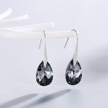 Load image into Gallery viewer, CDE 925 Sterling Silver Bella Earrings with Swarovski Crystals