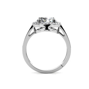 Celèsta 925 Sterling Silver 1.00ct Moissanite Queen Aniyah Ring