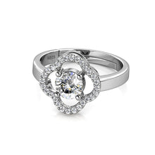 Load image into Gallery viewer, Celèsta 925 Sterling Silver 0.50ct Moissanite Eternal Light Ring