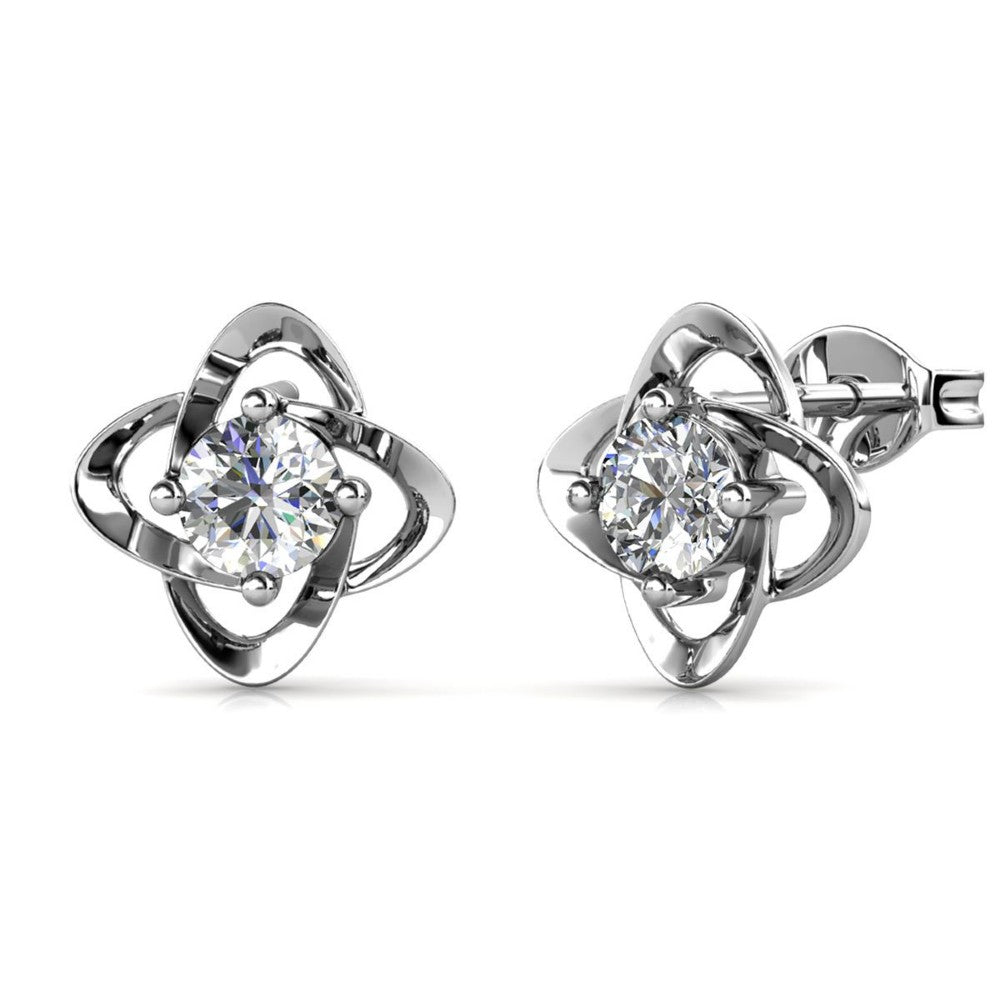 Celèsta 925 Sterling Silver 1.00ct Moissanite Eternal Light Earring