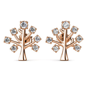 Destiny Evie Tree of Life Earrings With Swarovski® Crystals