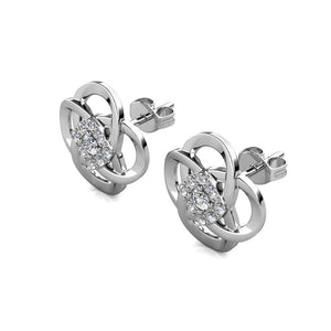 Destiny Aurelia Eternity Earrings With Swarovski® Crystals