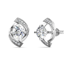 Load image into Gallery viewer, Celèsta 925 Sterling Silver 0.5ct Moissanite Diana earrings