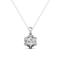 Load image into Gallery viewer, Celèsta 925 Sterling Silver 3.8ct Moissanite Royal Necklace