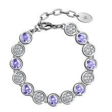 Load image into Gallery viewer, Destiny Alexandrite/June Birthstone Bracelet with Swarovski Crystals
