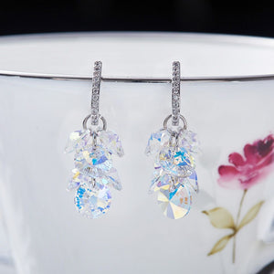 HerJewellery Zara Aroura Borrelia's Earrings with Swarovski® Crystal