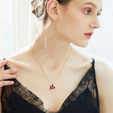 Load image into Gallery viewer, HerJewellery Gemma Heart Necklace with Swarovski® Crystal