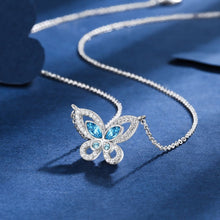 Load image into Gallery viewer, HerJewellery Kaia Butterfly Necklace with Swarovski Crystal