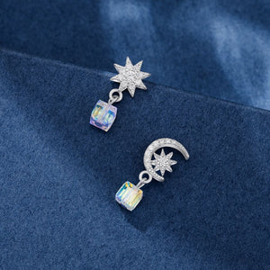 HerJewellery Heavenly 925 Sterling Silver Earrings with Swarovski Crystal