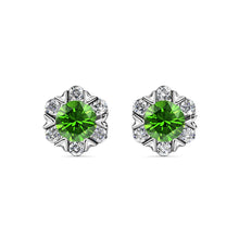 Load image into Gallery viewer, Destiny Petal August/Peridot Birthstone Set with Swarovski Crystals