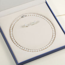 Load image into Gallery viewer, CDE Freshwater Pearl Earring and Necklace Set