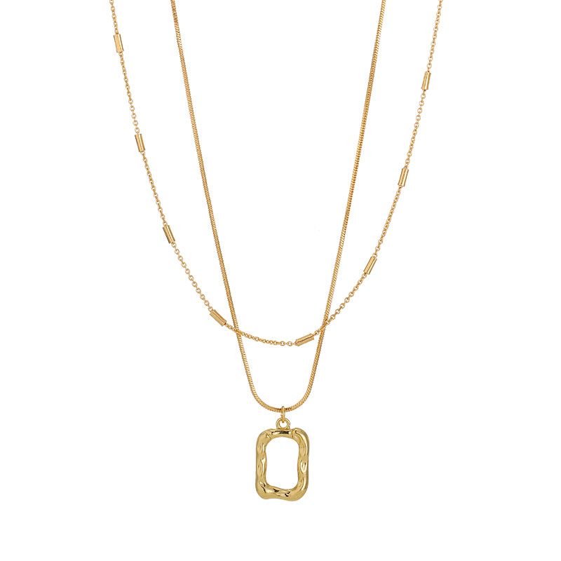 Destiny Raelynn Layered Titanium Necklace