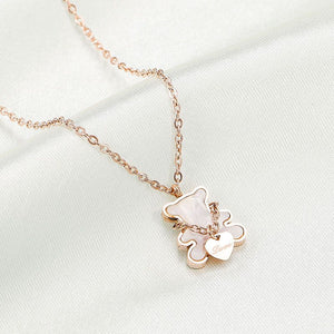 Destiny Teddy Love Titanium Necklace