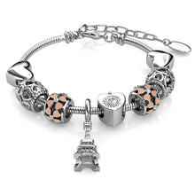 Load image into Gallery viewer, Destiny Angélique Charm Bracelet with Swarovski Crystals