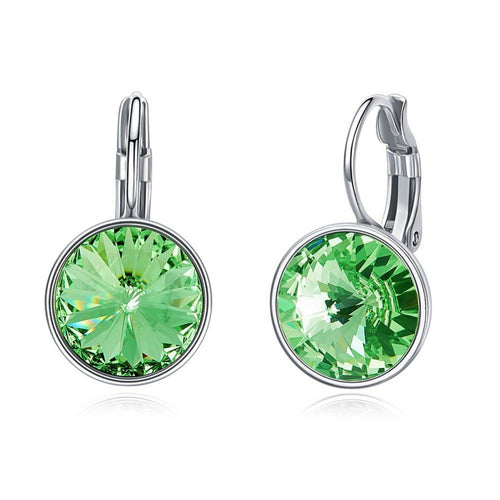 CDE Birthstone August earring with Swarovski Crystals