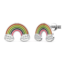 Load image into Gallery viewer, Destiny 925 Silver Kid&#39;s Rainbow Set with Swarovski Crystals