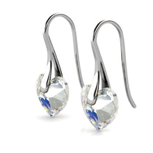 Load image into Gallery viewer, Destiny Heart Aroura Borealis Earrings with Swarovski Crystals