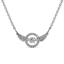 Load image into Gallery viewer, Destiny Dancing Angel necklace with Swarovski Crystals
